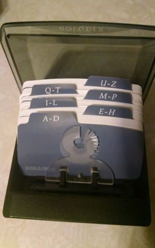 Rolodex Card File With Cards and Dividers Unused
