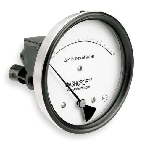 Ashcroft 451134edrqmxcylm15iwd pressure gauge, 0 to 15 in h2o new !!! for sale