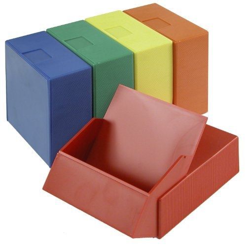 Buddy Products Micro 10-Disk Holders, Rainbow Pack, 5 Holders (1113343)