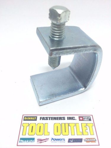 (#4805) (p1272s) beam clamp 1/4&#034; thick for unistrut channel box of 10 for sale