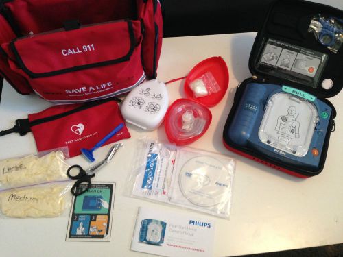 Philips HeartStart Home Defibrillator (AED) with Accessories