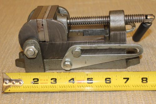 Machinists drill press 3 1/2 inch angle vise tool &amp; die makers bench vise for sale