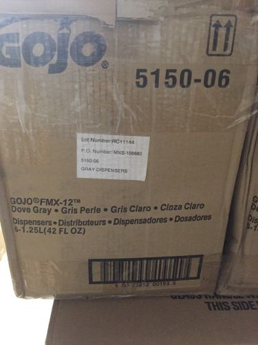 (1 CASE OF 5) GOJO Soap Dispensers FMX-12 for a 1250 mL sealed refill Bathroom