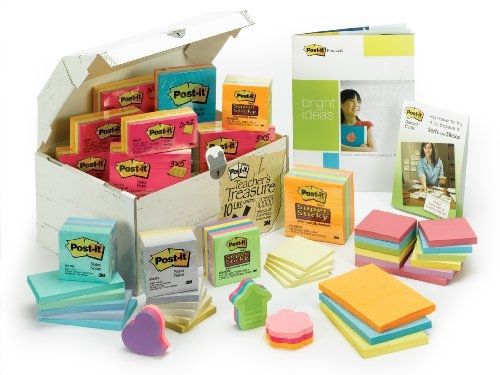 Post-it Notes, Assorted 10 Pound Variety Pack of Notes for Teachers (Teachers