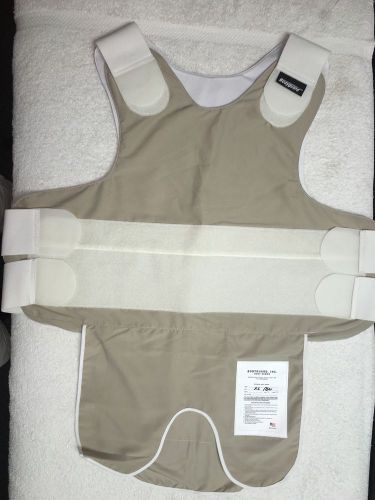 Carrier for kevlar armor + tan  xl/w + bullet proof vest by body guard+new++ for sale