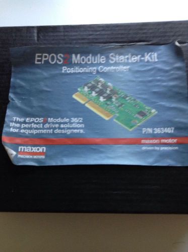 Maxon Digital motor control EPOS2 Module Starter Kit Positioning Controller 36/2