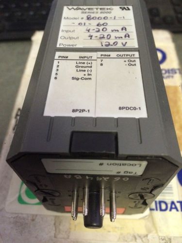 Nib wavetek 8000-1-1-01-60 signal conditioner module for sale