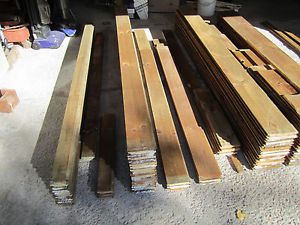 Barn wood paneling, 300+ sq-ft, ship lap, rough texture, brown stained pine for sale