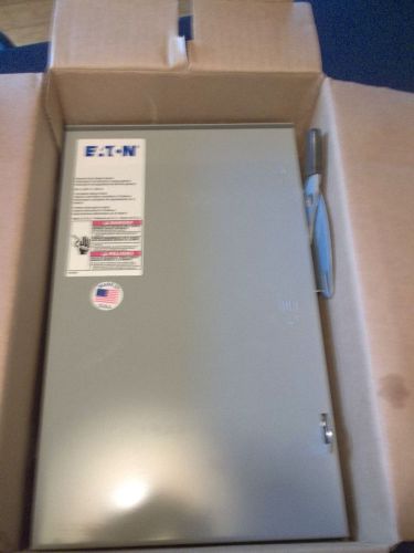 Eaton General Duty Safety Switch DG322URB 60 Amp 240 Volt Non Fusible 3R