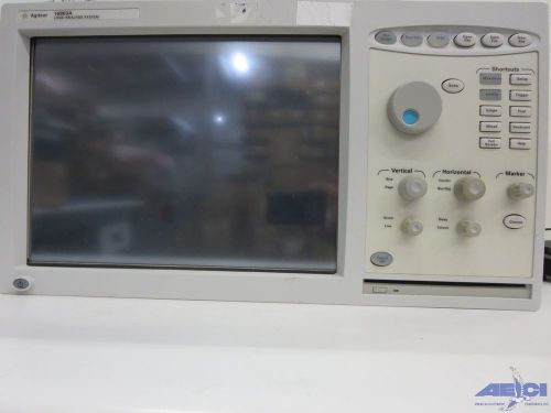 Agilent 16903a logic analysis system with hp 1182a instrument cart.  opt# 014 for sale