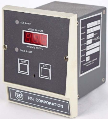 FSI Foxboro 921D-A1P-LY MEGOHM-CM Resistivity 115/3V/A Temperature Controller