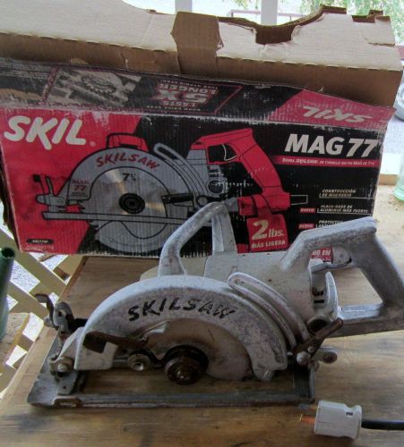 Mag 77 Skillsaw 7-1/4-Inch Worm Drive Circular Saw Model HD77M 13 amp