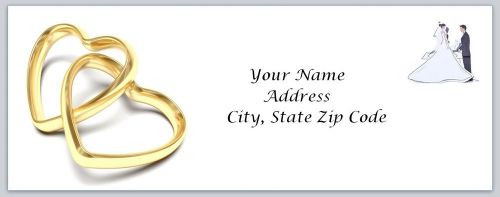 30 Personalized Return Address Labels Wedding Buy 3 get 1 free (bo501)