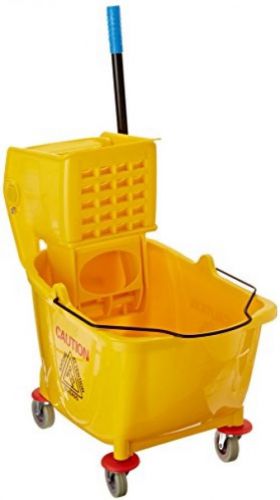 New Star 1 PC Commercial Quality Extra Large Side Press Mop Bucket With Wringer