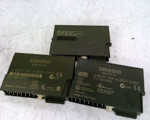 3 PC MIXED ELECTRICAL LOT: SIEMENS