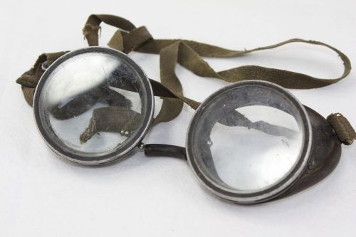 Vintage Welding Goggles Welders Motorcycle Glasses