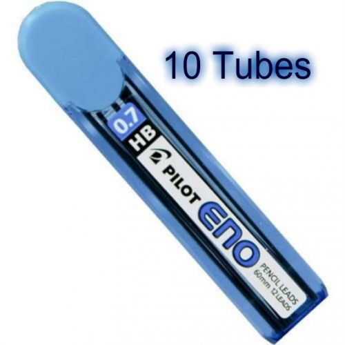 Lot pilot eno-g graphite mechanical pencil refill leads 0.7mm b (10 tubes lot) for sale
