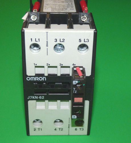 Omron J7KN-62 Contactor 3-Pole AC3 400V 62A Motor Starter