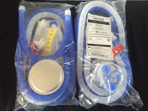 NEW FISHER &amp; PAYKEL Respiratory Care System RT210 Adult Breathing Circuit Heated