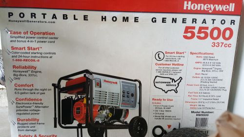 Honeywell Home Generator 5500 337cc