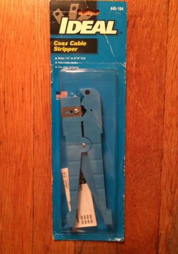New Factory-Sealed IDEAL 45-164 Coax Cable Stripper