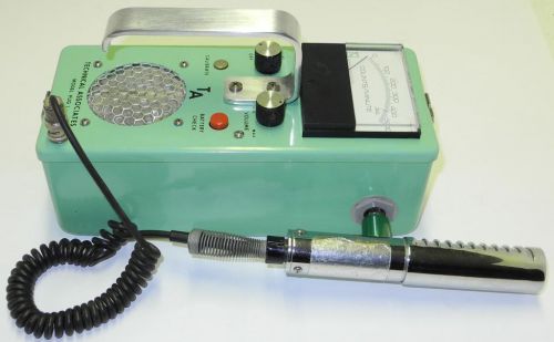 Geiger Counter Survey Meter Technical Associates TA Model PUG-1 Model PUG 1
