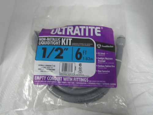 Ultratite non-metalic liquidtight kit 1/2&#034; 6ft 8k99 for sale