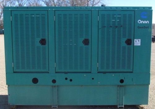 80kw cummins / onan diesel generator / genset - load bank tested for sale