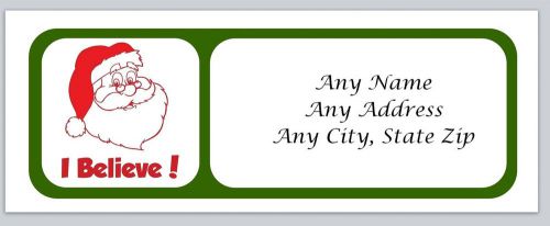30 Personalized Address Labels Christmas Buy 3 get 1 free (ac448)