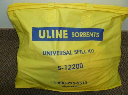Spill kit, 5 gal., universal, uline s-12200 comes with everything your&#039;ll need for sale
