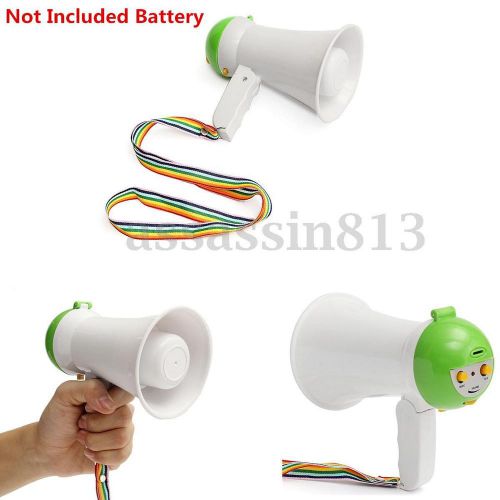 Portable Mini Handheld Megaphone Bullhorn Loud Speaker Amplifier Bullhorn Voice