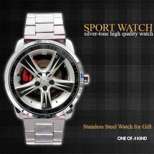 Silica Gel Wheel Covers Protective Sport Metal Watch