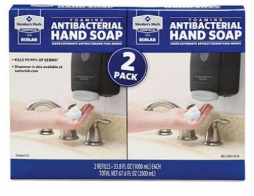 ProForce Foaming Antibacterial soap *2* pack(new package same soap)