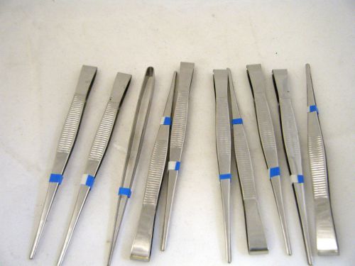 20 JAPAN MADE Metal Straight Anti-static Tweezer Heat Resistant Repair Tools
