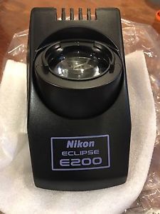 Nikon Eclipse E200 Microscope Lens and auxiliary lens