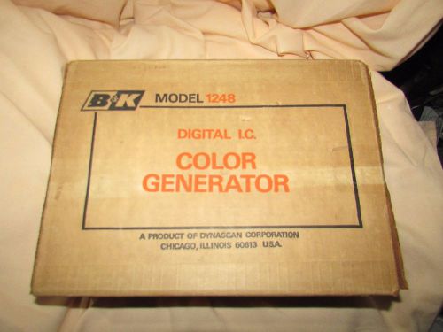 Vintage BK Precision Dynascan Model 1248 Color Power Generator-Digital i.c.