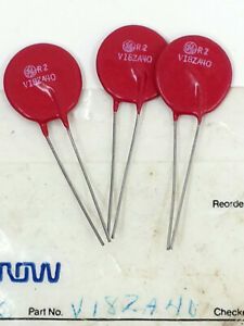 GE-MOV Varistors: V18ZA40, V130LA20B  and GE-750 from General Electric