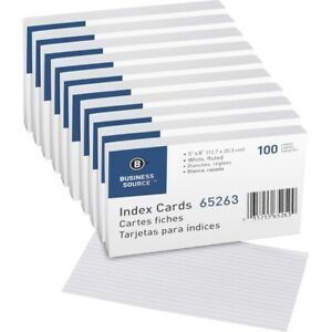 Business Source  Note Card 65263BX 65263BX  - 1 Each