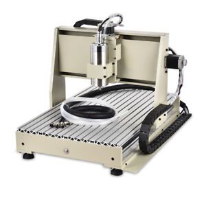 CNC Router 3 Axis 6040 Engraving Engraver Metal Wood Cutter Machine 1500W