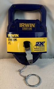 Irwin straight-line 150&#039; 45m 2X Faster Rewind Chalk Reel