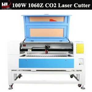 RECI W2 100W CO2 Laser Engraver Cutting Machine CW5200 Linear Guides USA Stock