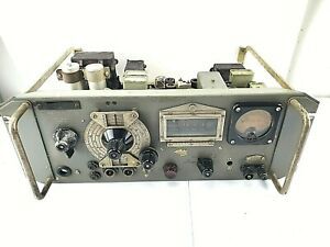VINTAGE 1940s Marconi F.M. Deviation Meter Type TF 934 *Vacuum tubes*