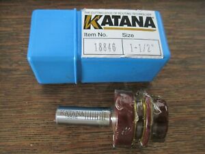 Katana K-Premium Glue Joint Router Bit  # 18846 1-1/2 &#034; NEW