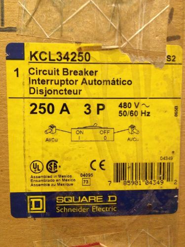 Square D Circuit Breaker KCL34250 *NIB*