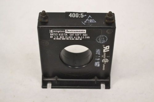 Crompton 5sft-401 400:5a amp ratio current 12.5va 600v-ac transformer b303591 for sale
