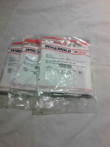 Wiremold v711 90°  700 series lot of 3 for sale