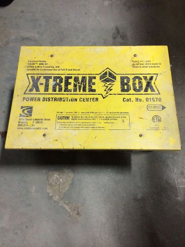 X-treme box 1970 straight blade portable power distributor for sale