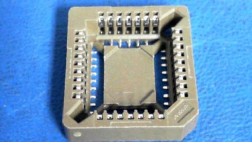 15-pcs conn plcc socket skt 32 pos 1.27mm solder st smd tube 822498-1 8224981 for sale