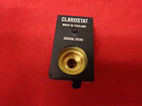Dr300 clarostat turns counting dial,for 10 turns,0.25in dia shaft  (1 per) for sale