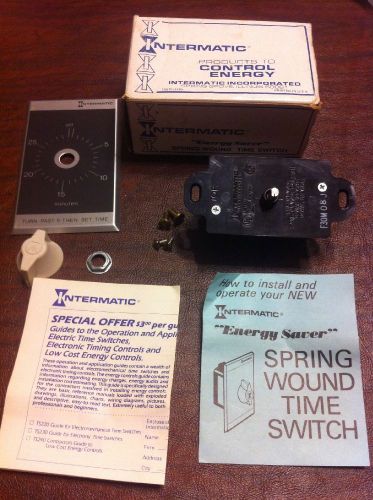 Vintage intermatic spring wound time switch nib nos 30 min for sale